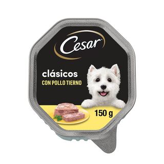 Cesar Pollo e Hígado Tarrina en Paté para Perros